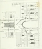 An illustration from Architectural illustrations and description of the cathedral church at Durham (1843)
