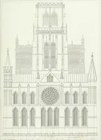 An illustration from Architectural illustrations and description of the cathedral church at Durham (1843)