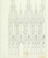 An illustration from Architectural illustrations and description of the cathedral church at Durham (1843)