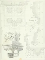 An illustration from Architectural illustrations and description of the cathedral church at Durham (1843)