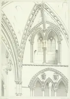 An illustration from Architectural illustrations and description of the cathedral church at Durham (1843)