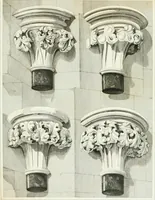 An illustration from Architectural illustrations and description of the cathedral church at Durham (1843)