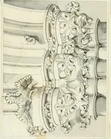 An illustration from Architectural illustrations and description of the cathedral church at Durham (1843)