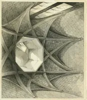 An illustration from Architectural illustrations and description of the cathedral church at Durham (1843)