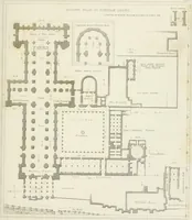 An illustration from Architectural illustrations and description of the cathedral church at Durham (1843)