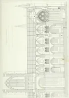 An illustration from Architectural illustrations and description of the cathedral church at Durham (1843)