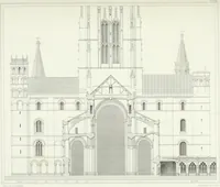 Picture 18 of 79 from Architectural illustrations and description of the cathedral church at Durham (1843), leaf 98