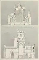 An illustration from Architectural illustrations, history and description of Carlisle cathedral (1840)