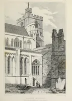 An illustration from Architectural illustrations, history and description of Carlisle cathedral (1840)