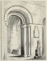 An illustration from Architectural illustrations, history and description of Carlisle cathedral (1840)