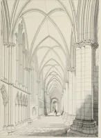 An illustration from Architectural illustrations, history and description of Carlisle cathedral (1840)