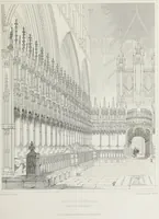 An illustration from Architectural illustrations, history and description of Carlisle cathedral (1840)