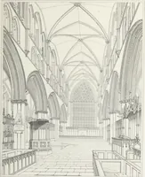 An illustration from Architectural illustrations, history and description of Carlisle cathedral (1840)