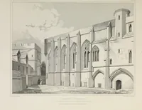 An illustration from Architectural illustrations, history and description of Carlisle cathedral (1840)