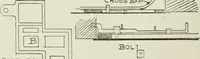 An illustration from Architectural iron and steel : and its application in the construction of buildings, including beams and girders in floor construction, rolled iron struts, wrought and cast-iron columns, fire-proof columns, column connections, cast-iron lintels, roof trusses, stairways, elevator enclosures, ornamental iron, floor lights, and skylights, vault lights, doors, and shutters, window guards and grilles, etc., etc., with specification of ironwork and selected papers in relation to ironwork, from a revision of the present law before the legislature affecting public interests in the city of New York, in so far as the same regulates the construction of buildings in said city, tables selected expressly for this work, of the properties of beams, channels, tees and angles, used as beams, struts and columns, weights of iron and steel bars, capacity of tanks, areas of circles, weights of circular and square cast-iron columns, weights of substances, tables of squares, cubes, etc., weights of sheet copper, brass and iron, etc (1892)