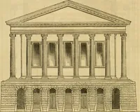 An illustration from The Architectural magazine (1834)