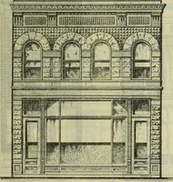 An illustration from Architectural metal work : manufactured by W.H. Mullins, Salem, Ohio, U.S.A (1897)