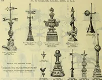 An illustration from Architectural metal work : manufactured by W.H. Mullins, Salem, Ohio, U.S.A (1897)
