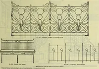 An illustration from Architectural metal work : manufactured by W.H. Mullins, Salem, Ohio, U.S.A (1897)