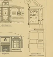 An illustration from An Architectural monograph on a roadside tavern to be built of white pine; competition drawings (1920)