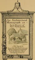 An illustration from An architectural monograph on farm houses of New Netherlands (1915)