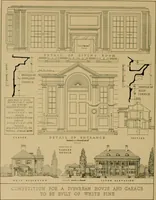 Picture 16 of 32 from An Architectural monograph on a suburban house and garage; competitive drawings; with report on the jury of architects, (1916), leaf 15