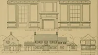 Picture 10 of 32 from An Architectural monograph on a suburban house and garage; competitive drawings; with report on the jury of architects, (1916), leaf 9