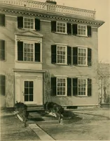 An illustration from An architectural monograph on old three story houses of New England, (1917)