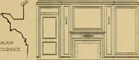 An illustration from An architectural monograph on a white pine hovse; competitive drawings, with report of the jury of architects (1917)
