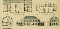 An illustration from An architectural monograph on a white pine hovse; competitive drawings, with report of the jury of architects (1917)
