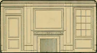 An illustration from An architectural monograph on a white pine hovse; competitive drawings, with report of the jury of architects (1917)