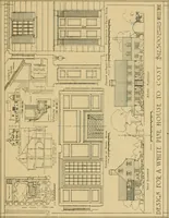 An illustration from An architectural monograph on a white pine hovse; competitive drawings, with report of the jury of architects (1917)