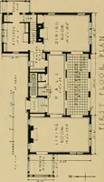 An illustration from An architectural monograph on a white pine hovse; competitive drawings, with report of the jury of architects (1917)