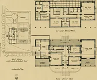 An illustration from An architectural monograph on a white pine hovse; competitive drawings, with report of the jury of architects (1917)
