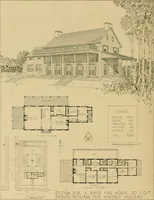 An illustration from An architectural monograph on a white pine hovse; competitive drawings, with report of the jury of architects (1917)