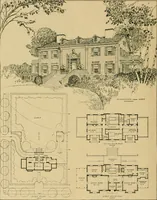 An illustration from An architectural monograph on a white pine hovse; competitive drawings, with report of the jury of architects (1917)
