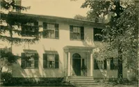 An illustration from An architectural monograph on early wood built houses of central New York, with text by Carl C. Tallman; (1918)
