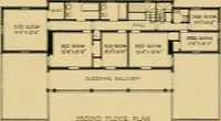 Picture 23 of 46 from An architectural monograph on a white pine house for the vacation season; competitive drawings, with report of the jury of architects. (1918), leaf 20