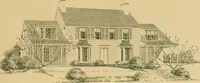 An illustration from An architectural monograph on a white pine house for the vacation season; competitive drawings, with report of the jury of architects. (1918)