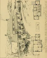 An illustration from An architectural monograph on a white pine house for the vacation season; competitive drawings, with report of the jury of architects. (1918)