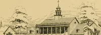 An illustration from An Architectural monograph on a community center building to be built of white pine. (1919)