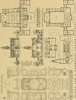 An illustration from An Architectural monograph on a community center building to be built of white pine. (1919)