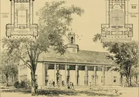 An illustration from An Architectural monograph on a community center building to be built of white pine. (1919)