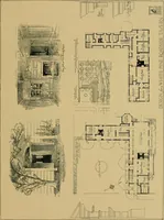An illustration from An Architectural monograph on a roadside tavern to be built of white pine; (1920)