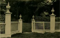 An illustration from An architectural monograph on fences and fence posts of colonial times, (1922)