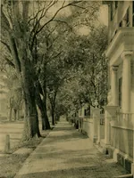 An illustration from An architectural monograph on fences and fence posts of colonial times, (1922)