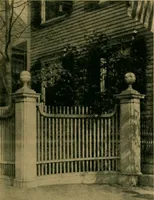 An illustration from An architectural monograph on fences and fence posts of colonial times, (1922)