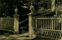 An illustration from An architectural monograph on fences and fence posts of colonial times, (1922)