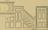 An illustration from An architectural monograph on a country church & Sunday school building with the minister’s residence, to be built of white pine; (1922)