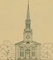 An illustration from An architectural monograph on a country church & Sunday school building with the minister’s residence, to be built of white pine; (1922)